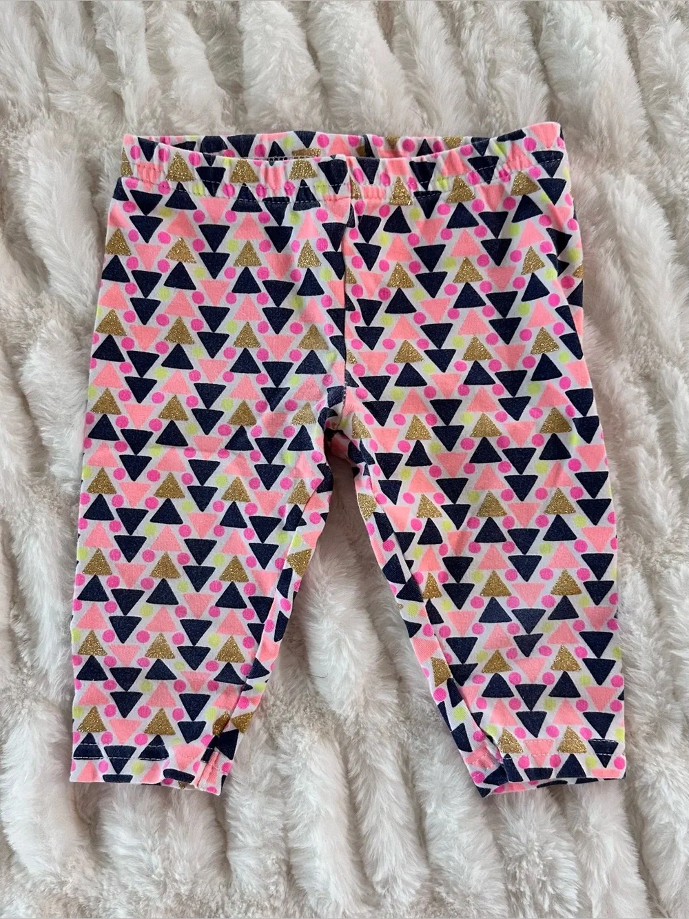 Carter’s Colorful Geometric Style Leggings